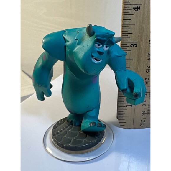 Disney Infinity Sulley Figurine Monsters Inc. 3.5"  Toy Character Figurine - Picture 3 of 4